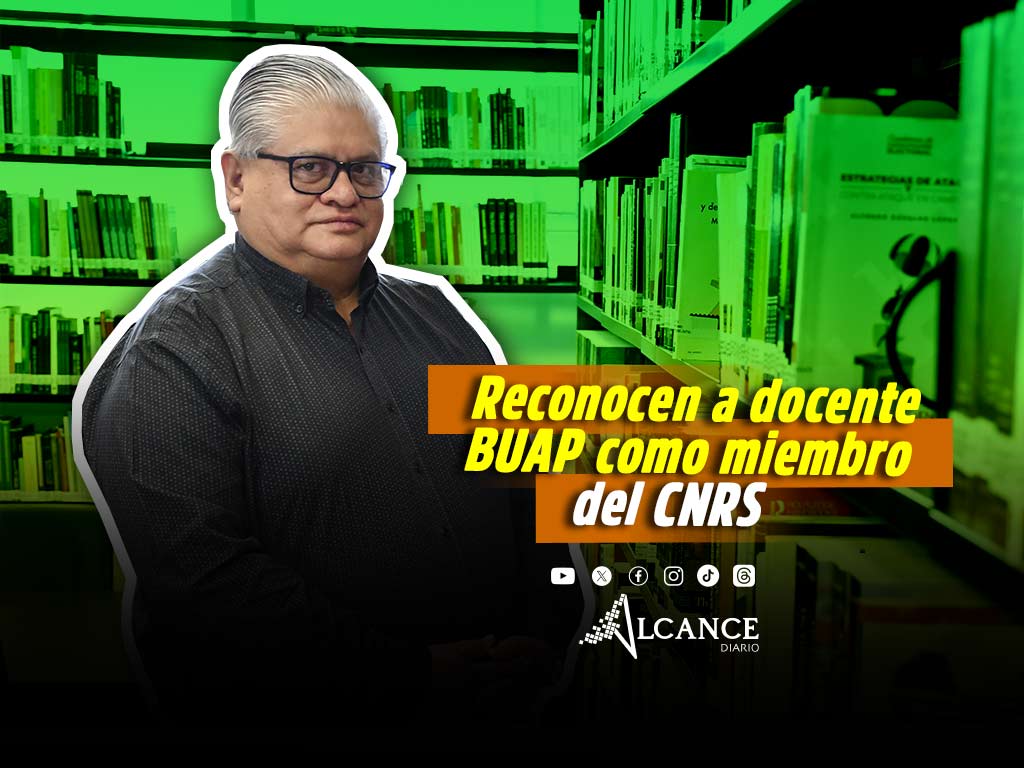 Reconocen a docente BUAP como miembro del Centro Nacional de Investigación Científica (CNRS) de Francia
