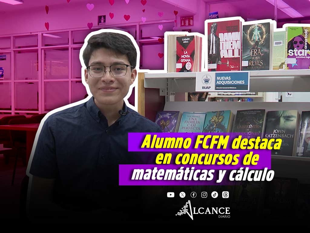 Destaca alumno FCFM en concursos de matemáticas y cálculo nacionales e internacionales