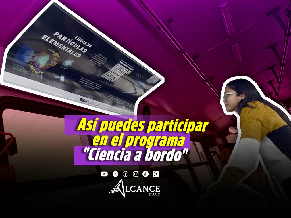 Convocan a estudiantes BUAP a participar en el programa “Ciencia a bordo”