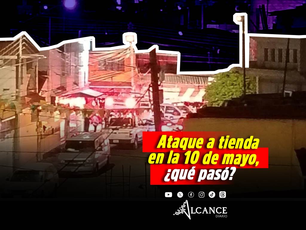 Disparan y lanzan bomba molotov contra tienda en la colonia 10 de Mayo; una mujer murió