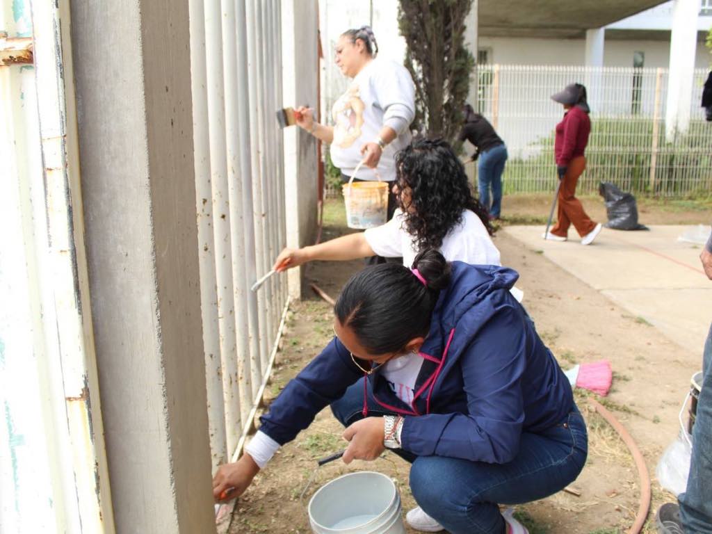 Realiza DIF de Cholula segunda jornada de faena comunitaria en Casa del Abue