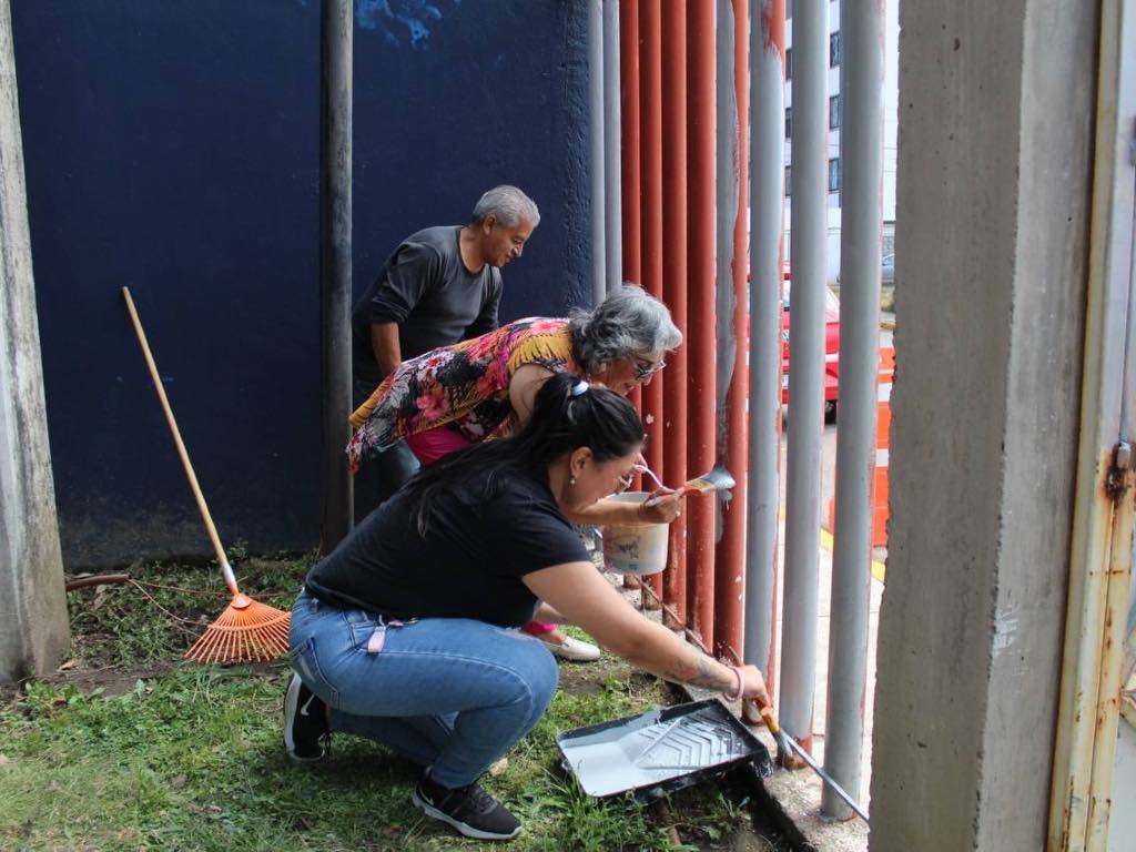 Realiza DIF de Cholula segunda jornada de faena comunitaria en Casa del Abue