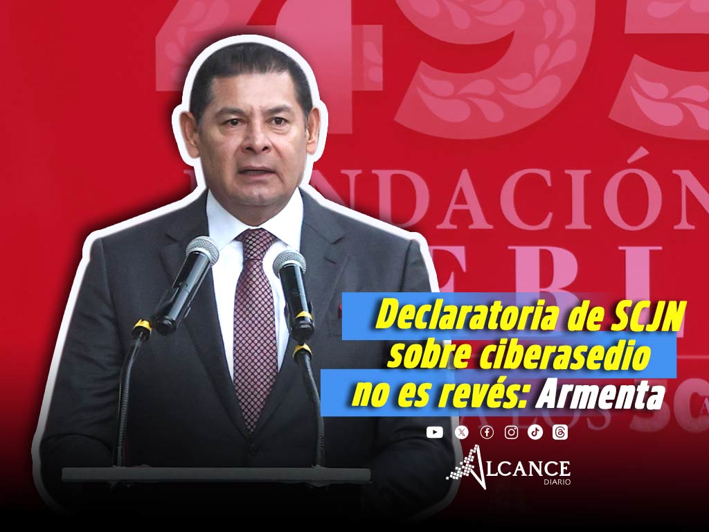 Respetará Armenta invalidez de la SCJN del artículo 480 sobre ciberasedio