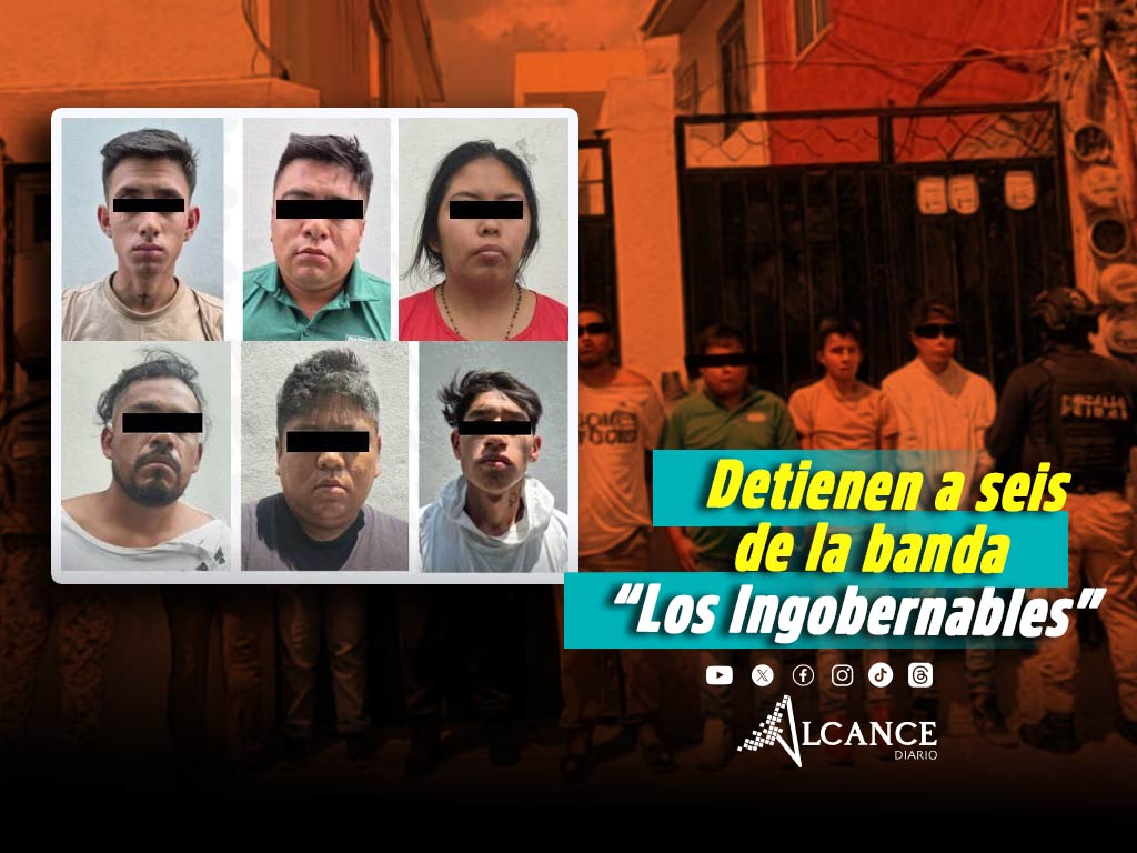 Desmantela FGE a la banda “Los Ingobernables” dedicada al narcomenudeo y robo