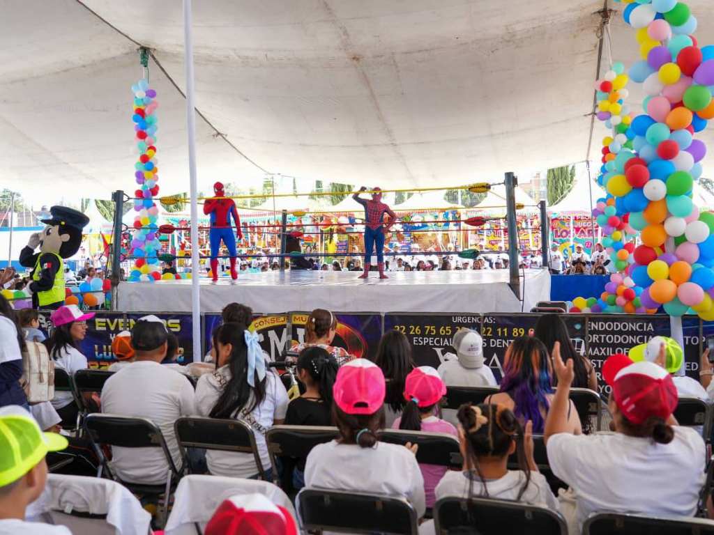 Festeja Gobierno de la Ciudad Día de la Niñez en la SSC