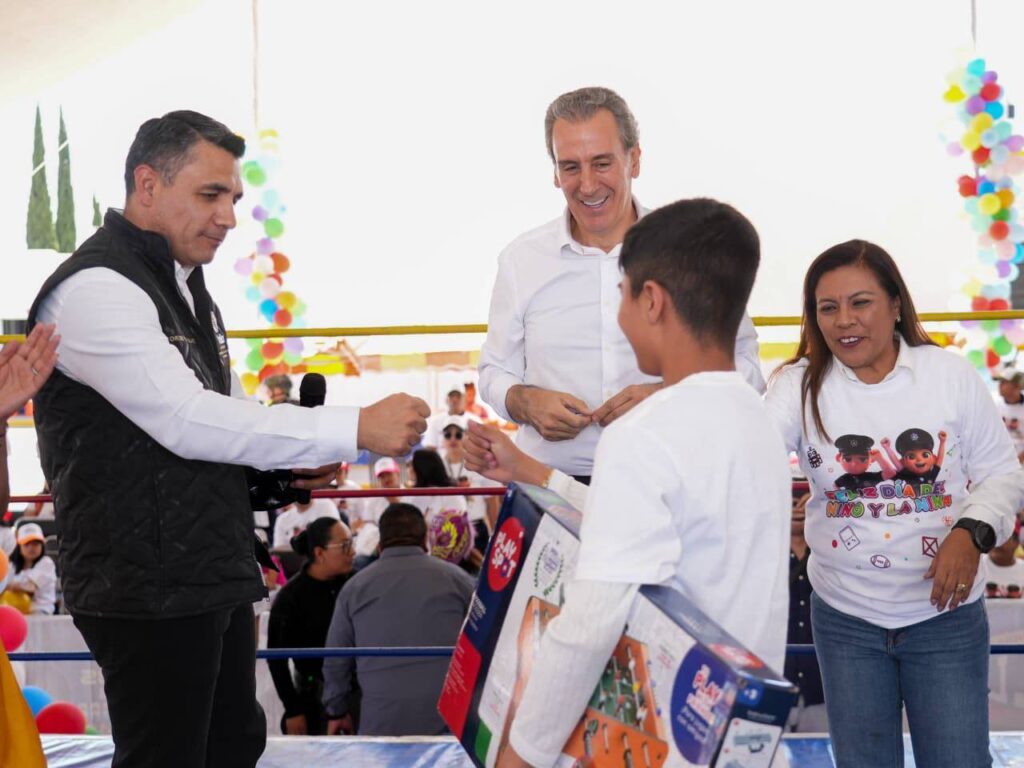 Festeja Gobierno de la Ciudad Día de la Niñez en la SSC