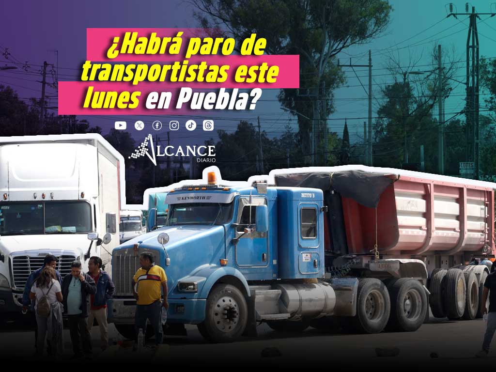 Amagan transportistas con paro nacional este lunes, ¿le tocará a Puebla?