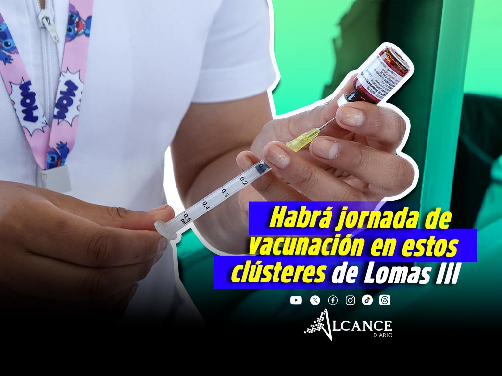 Llega la Jornada de la Semana Nacional de Vacunación a Lomas III, estos parques la recibirán