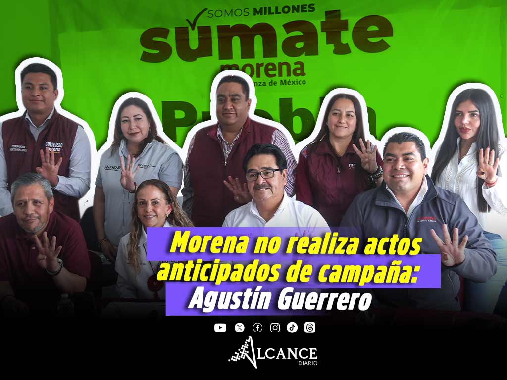 Morenistas no incurren en actos anticipados de campaña porque aún no inicia proceso electoral, defiende partido