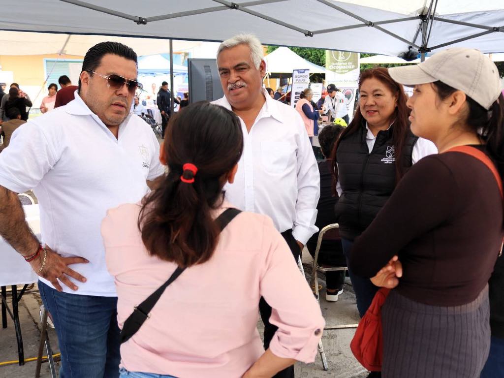 Impulsan en Ocoyucan jornada “Tu municipio presente” para acercar servicios
