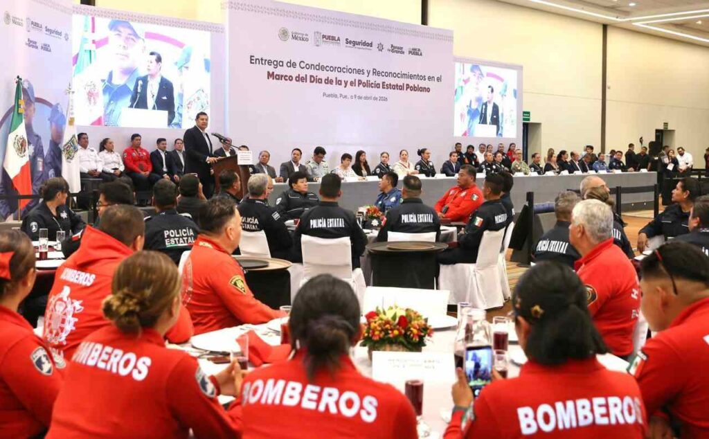 Reconoce Gobierno de Puebla vocación, disciplina y lealtad de elementos de la Policía Estatal