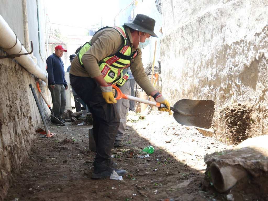 Refuerzan en Cuautlancingo acciones preventivas ante temporada de lluvias