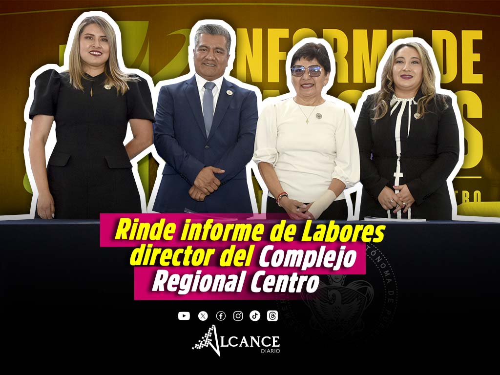 Rinde informe de labores Armando José José, director del Complejo Regional Centro BUAP