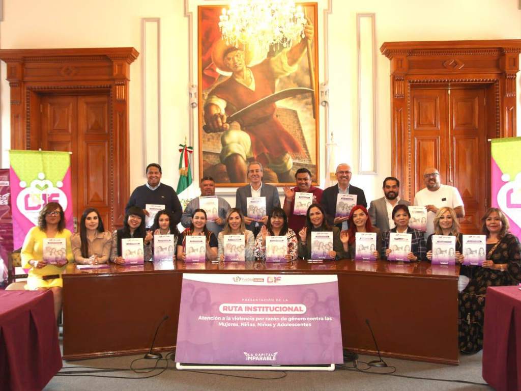 Presentan “Ruta Institucional” para atender la violencia de género en Puebla
