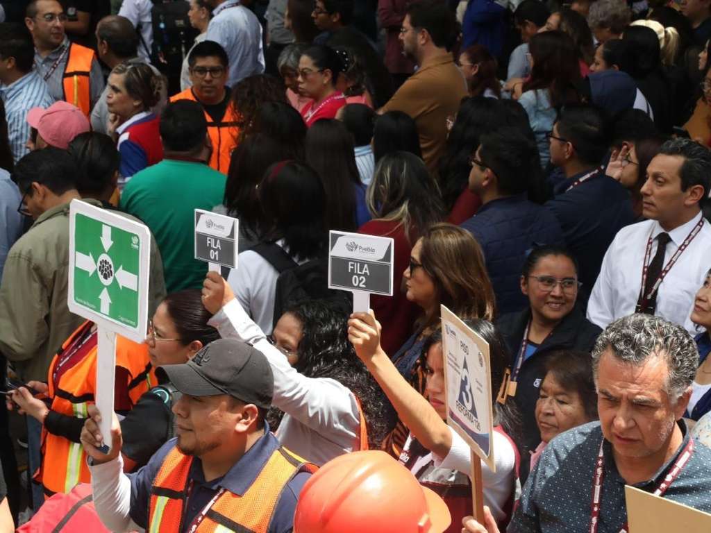Así podrán prepararse los poblanos para el 1er. Simulacro Nacional 2026