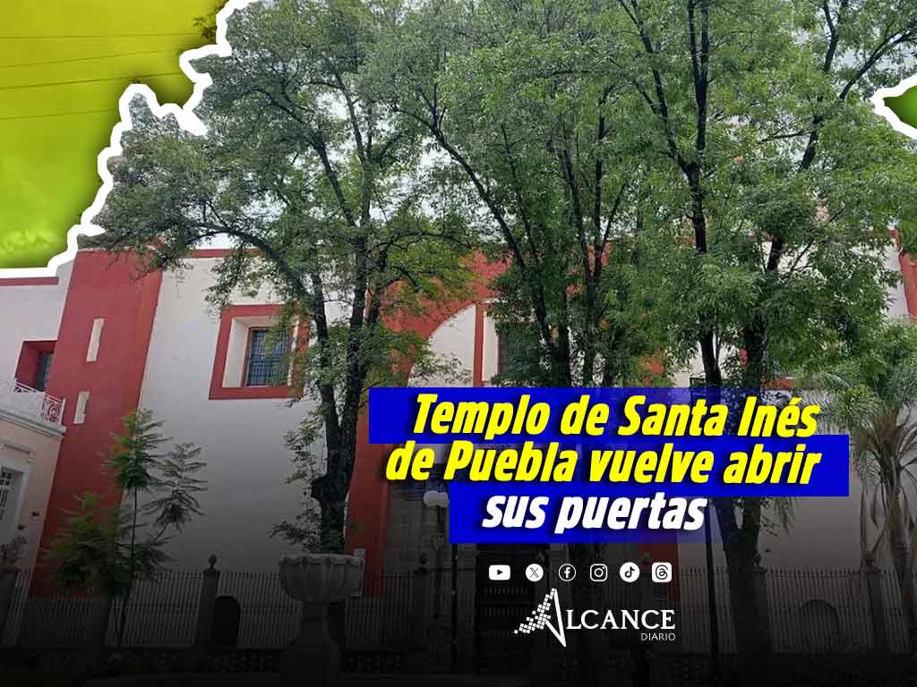 Reabre sus puertas al público el Templo Conventual de Santa Inés de Puebla