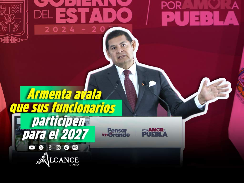 “Todos pueden participar menos Samuel”: Armenta, tras avalar que secretarios vayan a elección de 2027
