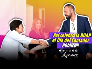 Entrega Lilia Cedillo reconocimientos para celebrar el Día del Contador Público