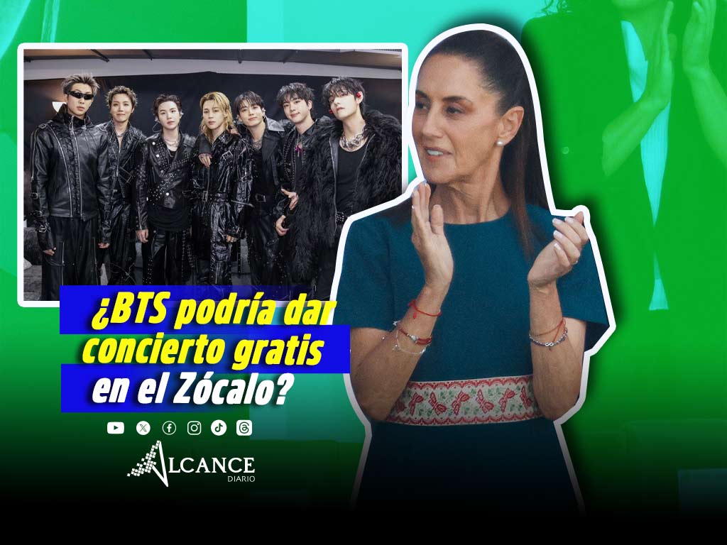 Es oficial: BTS se reunirá con Sheinbaum en Palacio Nacional este día, “saldrán a balcón a saludar”