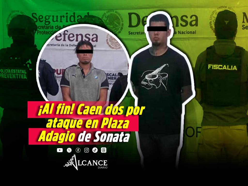 Detienen a responsables de ataque en Plaza Adagio de Sonata; ya tenían antecedentes penales