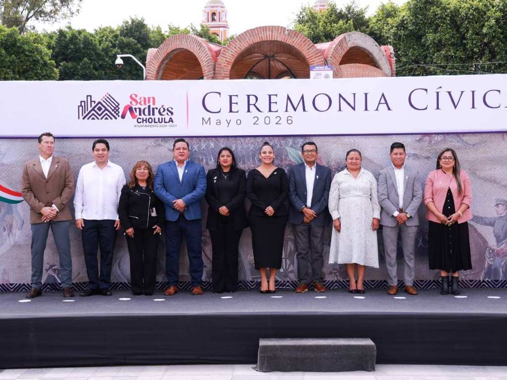 Conmemoran en San Andrés Cholula la Batalla de Puebla
