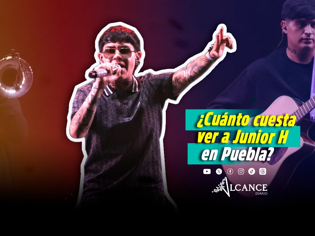 ¡Arranca la venta! Esto cuestan los boletos para ver a Junior H en Puebla