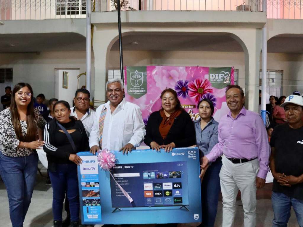 Festeja gobierno de Ocoyucan el Día de las Madres con eventos recreativos