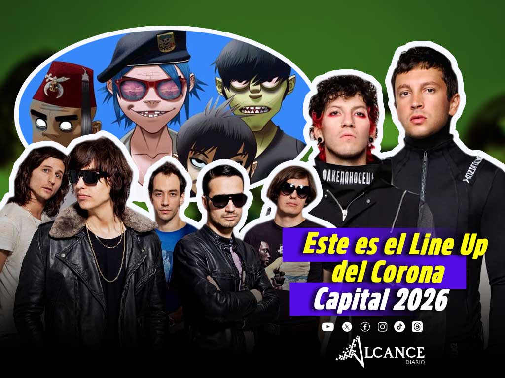 Gorillaz, Twenty One Pilots y The Strokes, así será la edición 2026 del Corona Capital