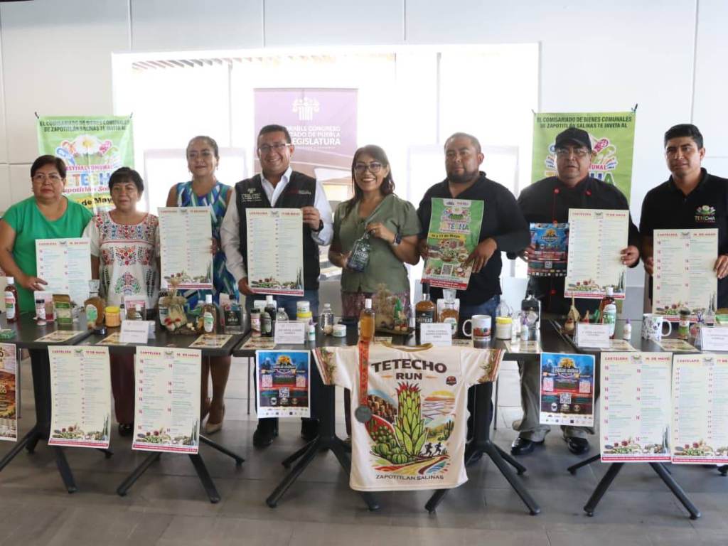Presentan en el Congreso del Estado el Festival de la Tetecha 2026