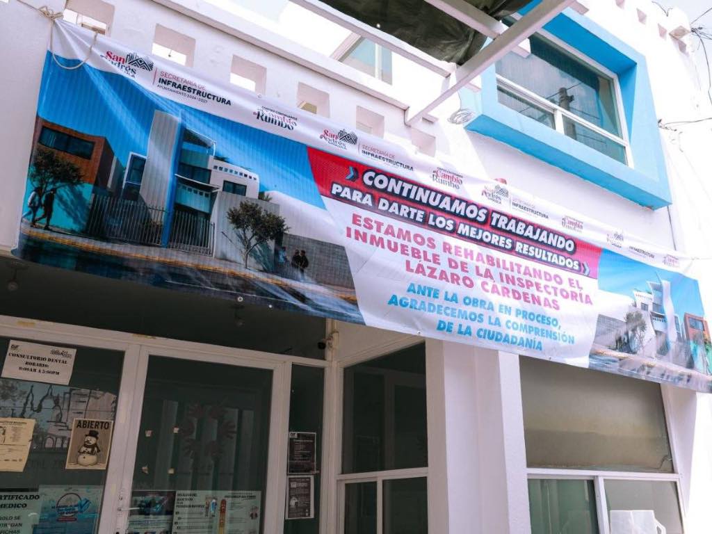 Arranca rehabilitación de la Inspectoría en la colonia Lázaro Cárdenas