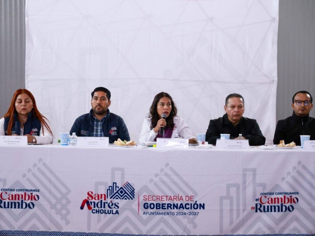 Supervisa Lupita Cuautle avances y compromisos con juntas auxiliares e inspectorías