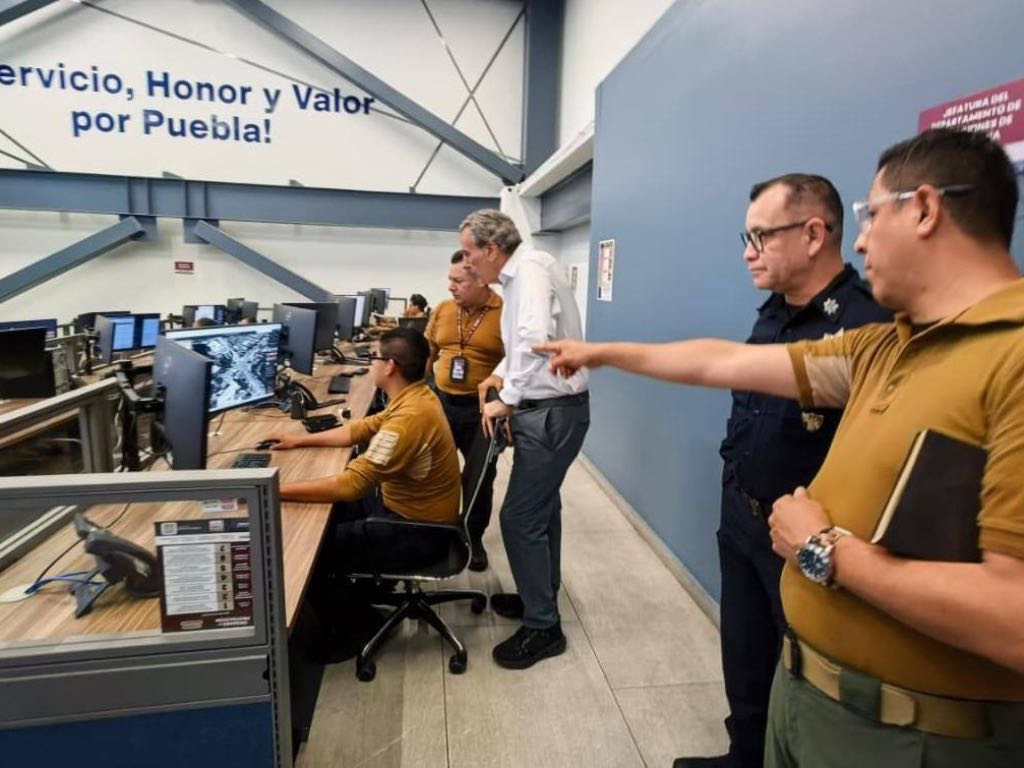 Implementan en Puebla capital el Programa 360 para prevención del delito con Inteligencia Artificial