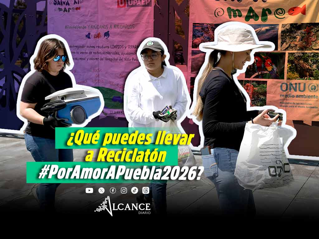 Así te puedes sumar al Reciclatón #PorAmorAPuebla2026 en la Vía Recreativa Metropolitana