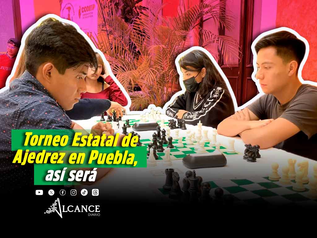 Atlixco será sede del Torneo Estatal de Ajedrez de Puebla avalado por Federación Nacional