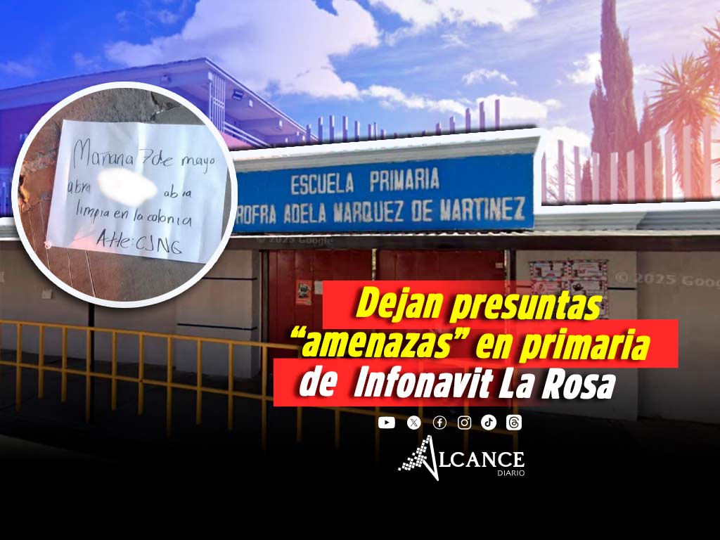 Reportan movilización policiaca en Primaria Adela Márquez de Martínez tras presunta amenaza criminal