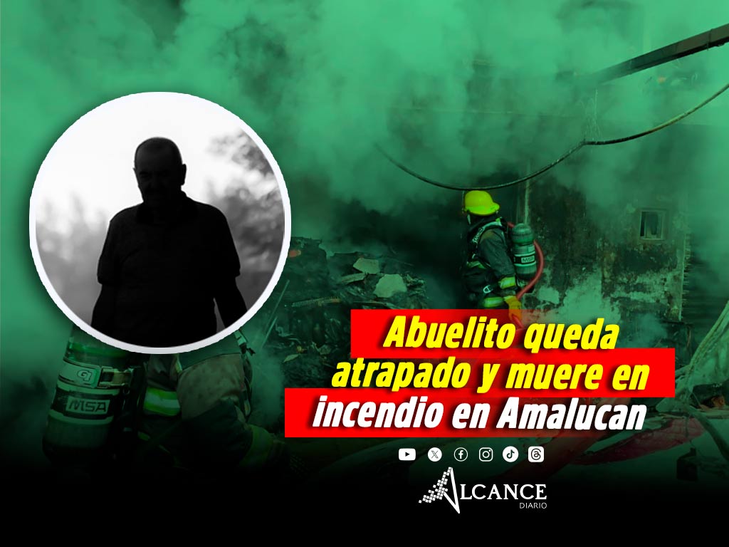 Tragedia en Bosques de Amalucan: adulto mayor muere atrapado durante incendio de vivienda