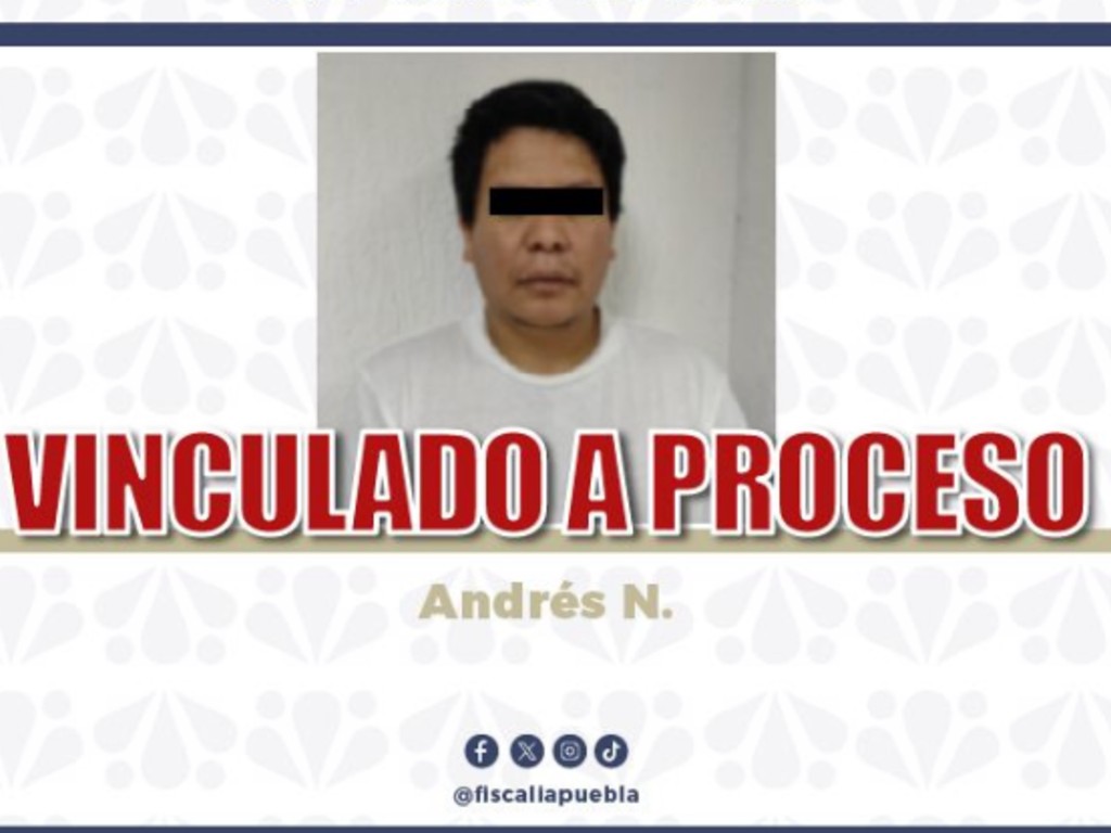 Vinculan a proceso a Andrés N. por violación agravada en Palmar de Bravo
