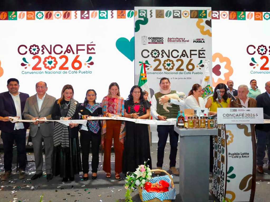 Arranca la CONCAFÉ 2026 en el Centro de Convenciones de Puebla