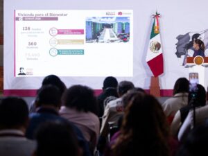 Van 274 mil viviendas de la meta sexenal: Claudia Sheinbaum