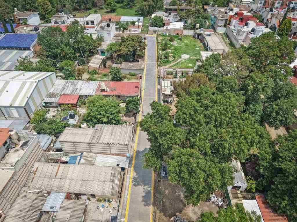 Entrega gobierno de Cuautlancingo pavimentación en Privada San Miguel 