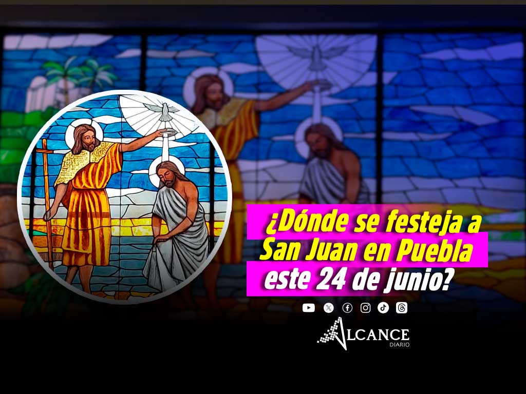 Estos templos de la ciudad de Puebla celebran a San Juan Bautista este 24 de junio