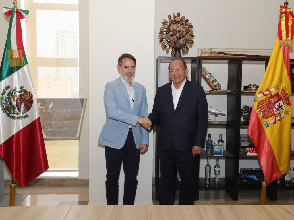 Se reúne Gobierno de Puebla con Embajador de España