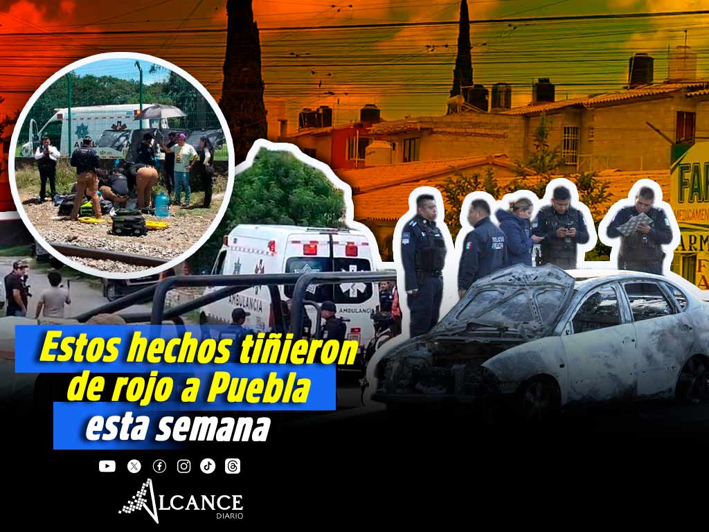 Estos son los hechos violentos registrados en Puebla la última semana