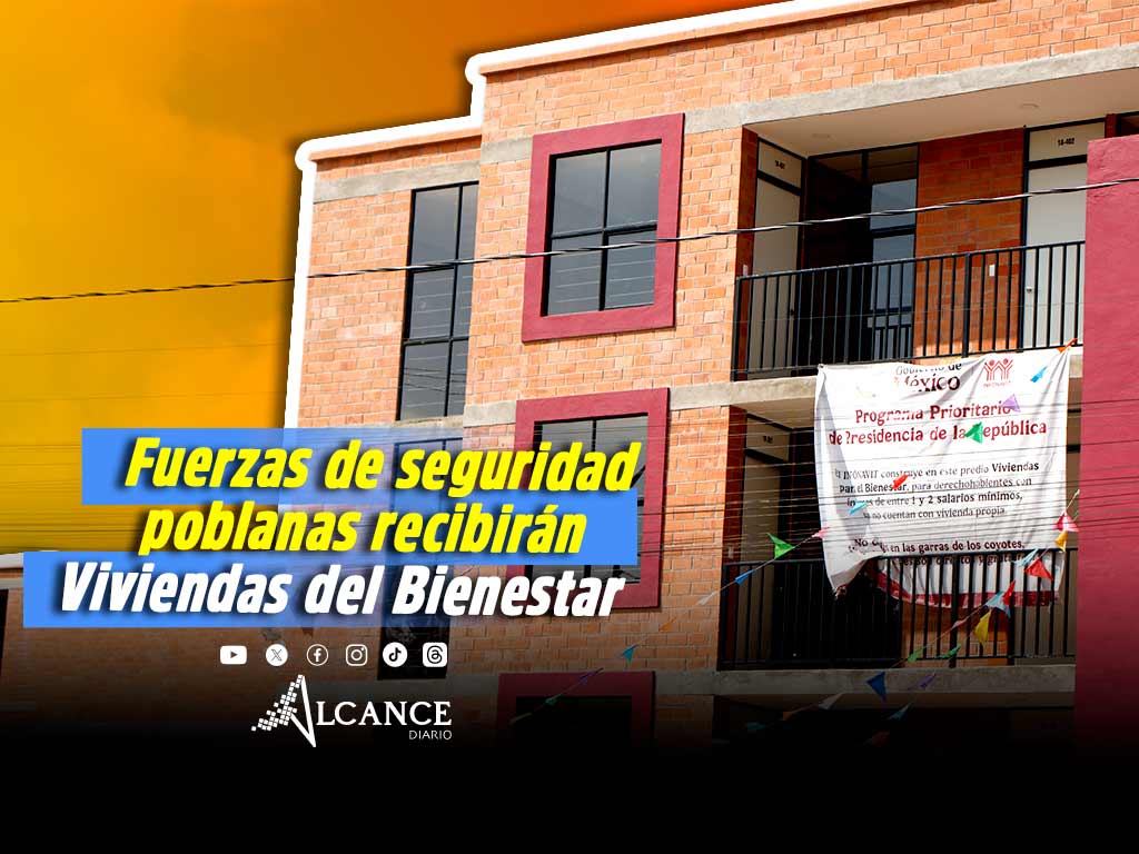 Incluirán a cuerpos de seguridad de Puebla en programa de Viviendas para el Bienestar