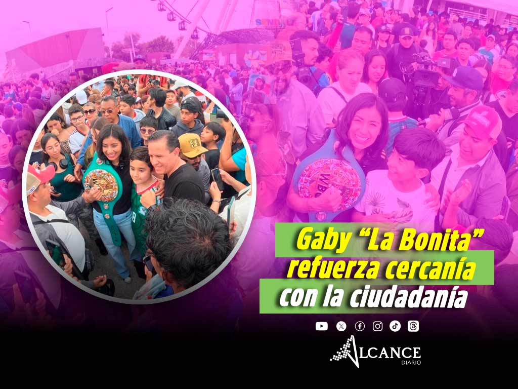 Fortalece Gaby “La Bonita” Sánchez su vínculo con la ciudadanía poblana