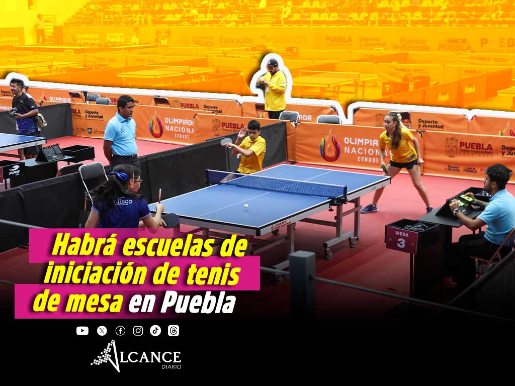 Puebla impulsará escuelas de iniciación de tenis de mesa en la Universidad del Deporte