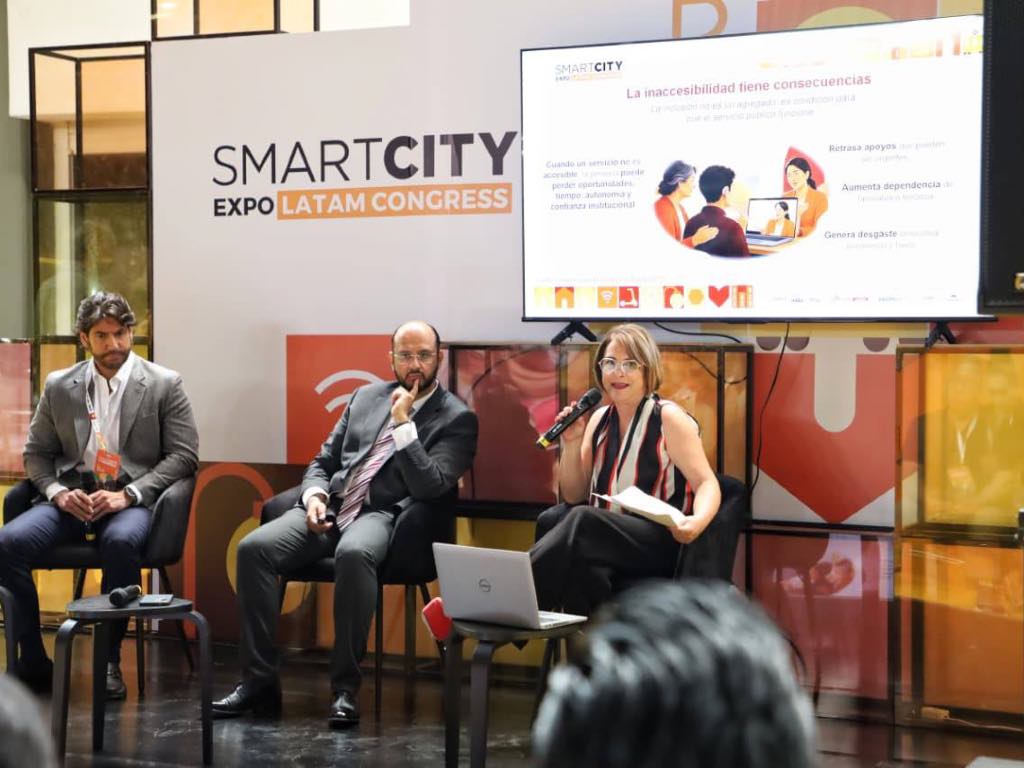 Gobierno de Puebla capital presenta herramienta digital “INKLUSION” durante el Smart City 2026