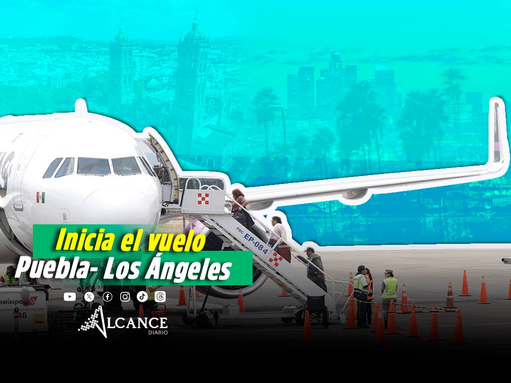Puebla amplía conectividad internacional con nueva ruta aérea a Los Ángeles