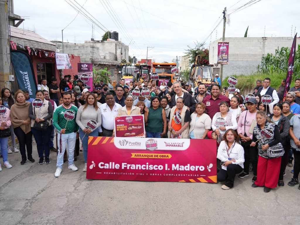 Arrancan trabajos de rehabilitación vial en la Junta Auxiliar de San Aparicio