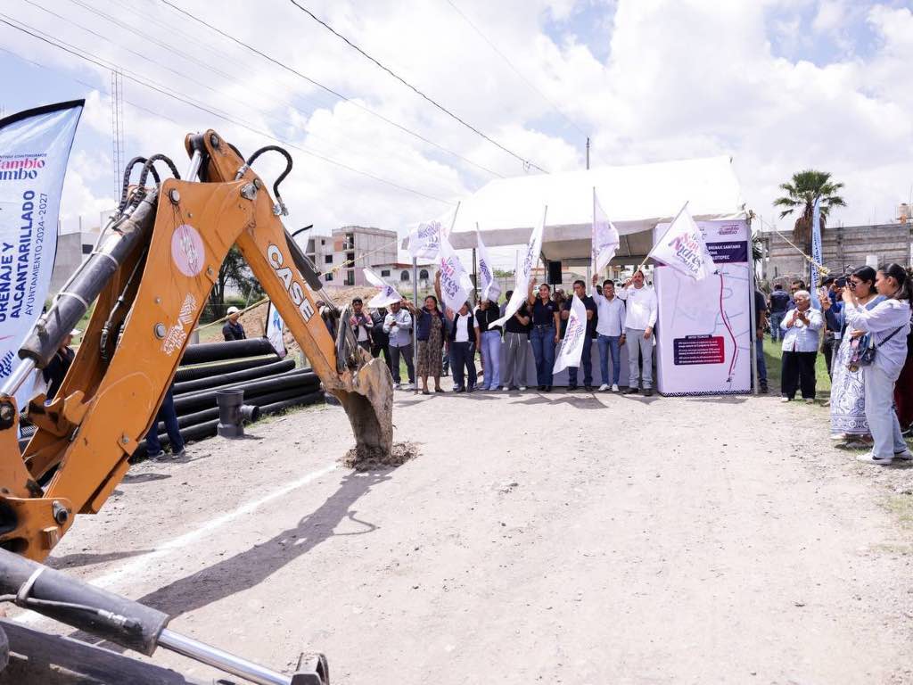 Inicia Lupita Cuautle ampliación de infraestructura hidráulica en San Antonio Cacalotepec